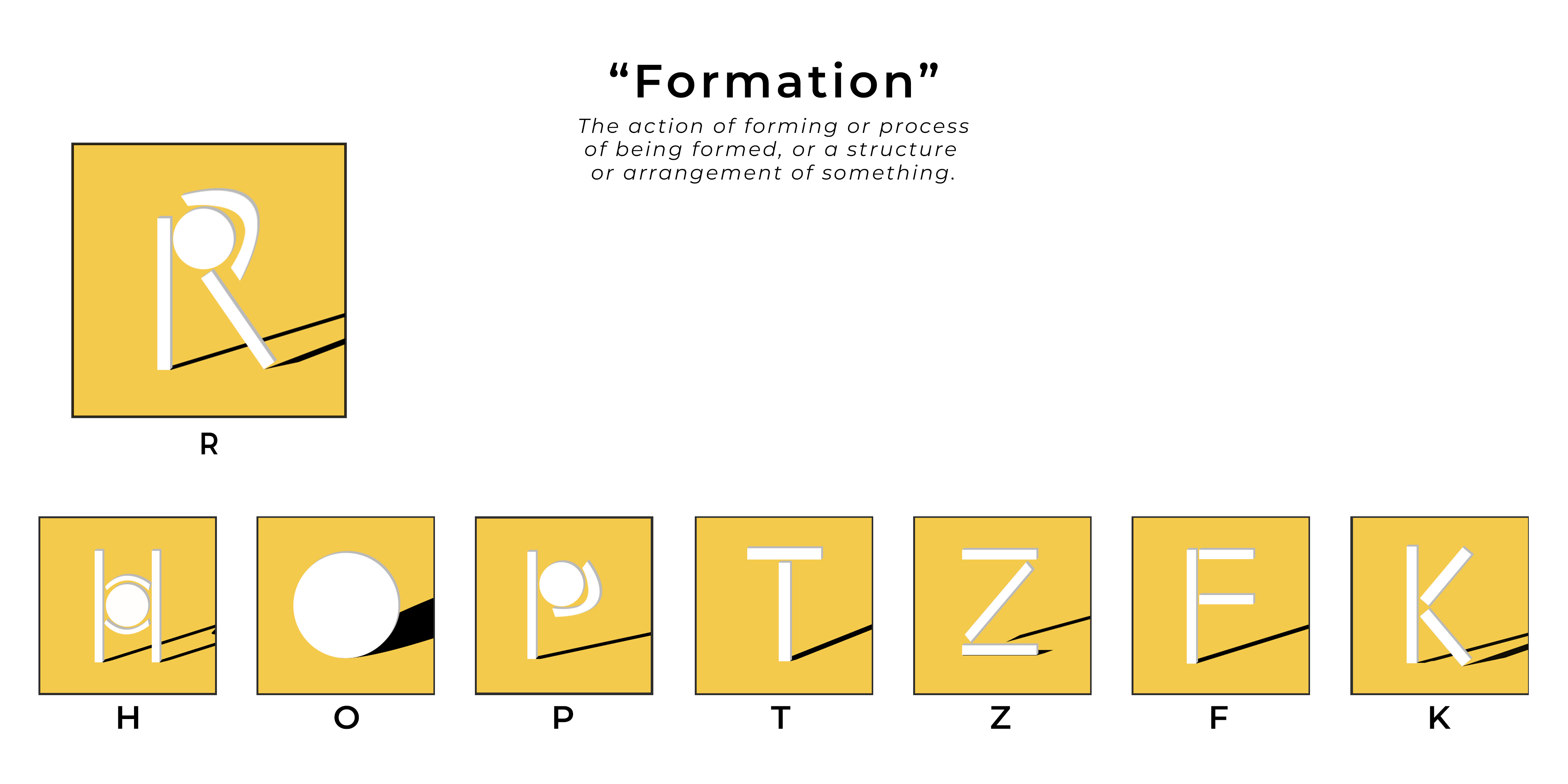 Alphabet Designs